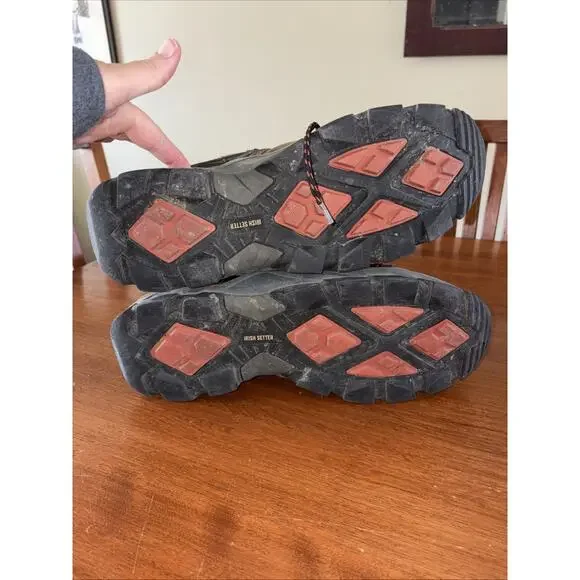 Irish Setter Work Boot Crosby Leather Safety Toe Mens Size 14 D - Picture 9 of 9